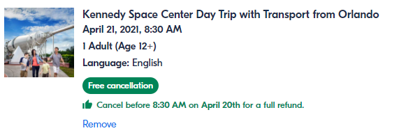 Check the Details - Kennedy Space Center Tour with Transport in Orlando