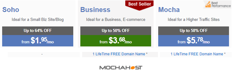 Free Domain on Premium Plans of Mochahost - Things to Look Out for When Choosing a Web Hosting Service