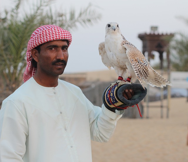 Picture with a Falcon