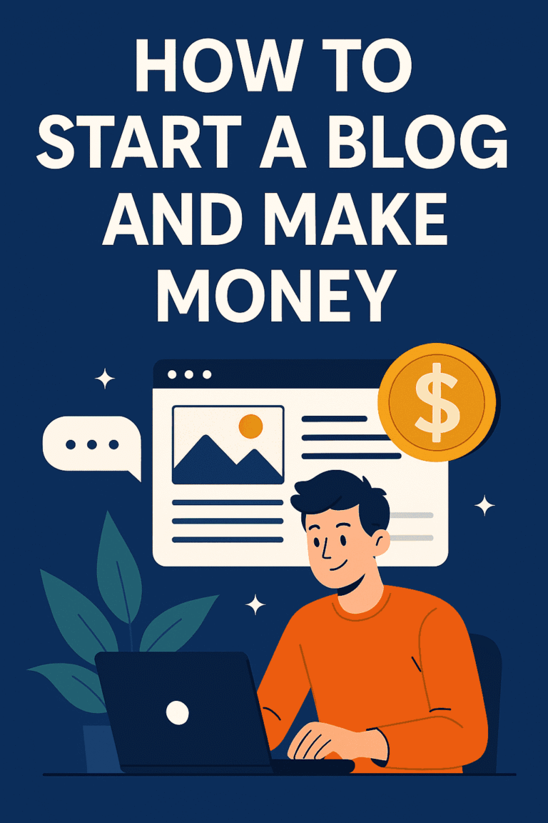 How to Start a Blog and Make Money