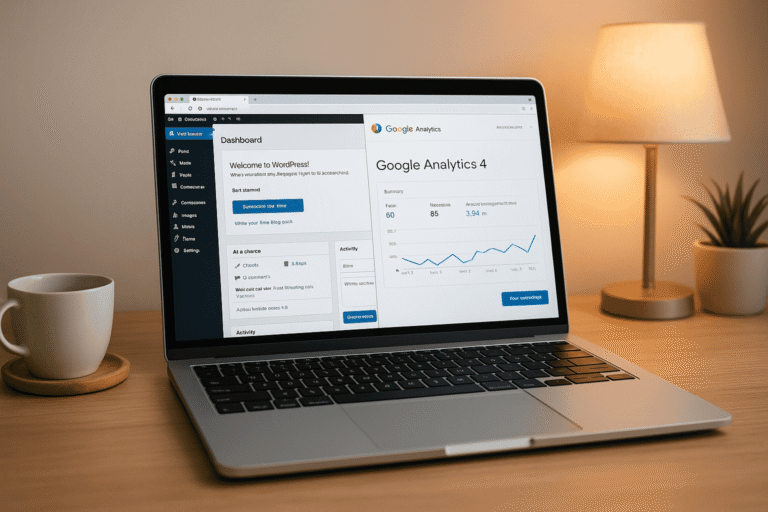 add GA4 to WordPress - install google analytics 4 wordpress 2025