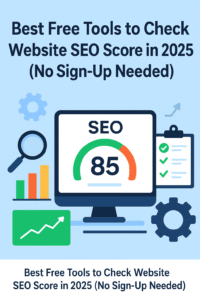 free SEO score checker 2025 - check website seo score free