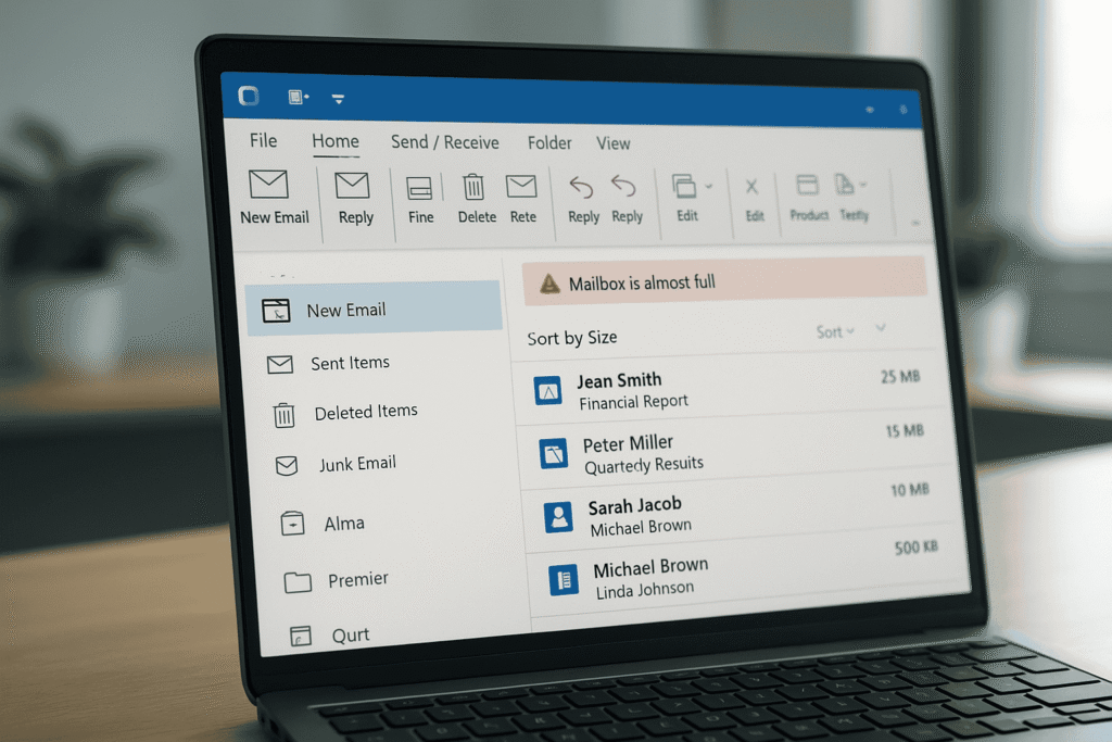 Outlook mailbox full fix - Outlook storage limit fix